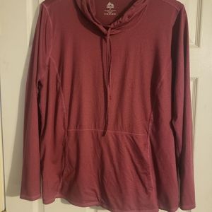 Reebok 2X Pink Athletic Hoodie